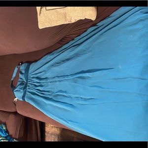 Alfred Angelo teal dress